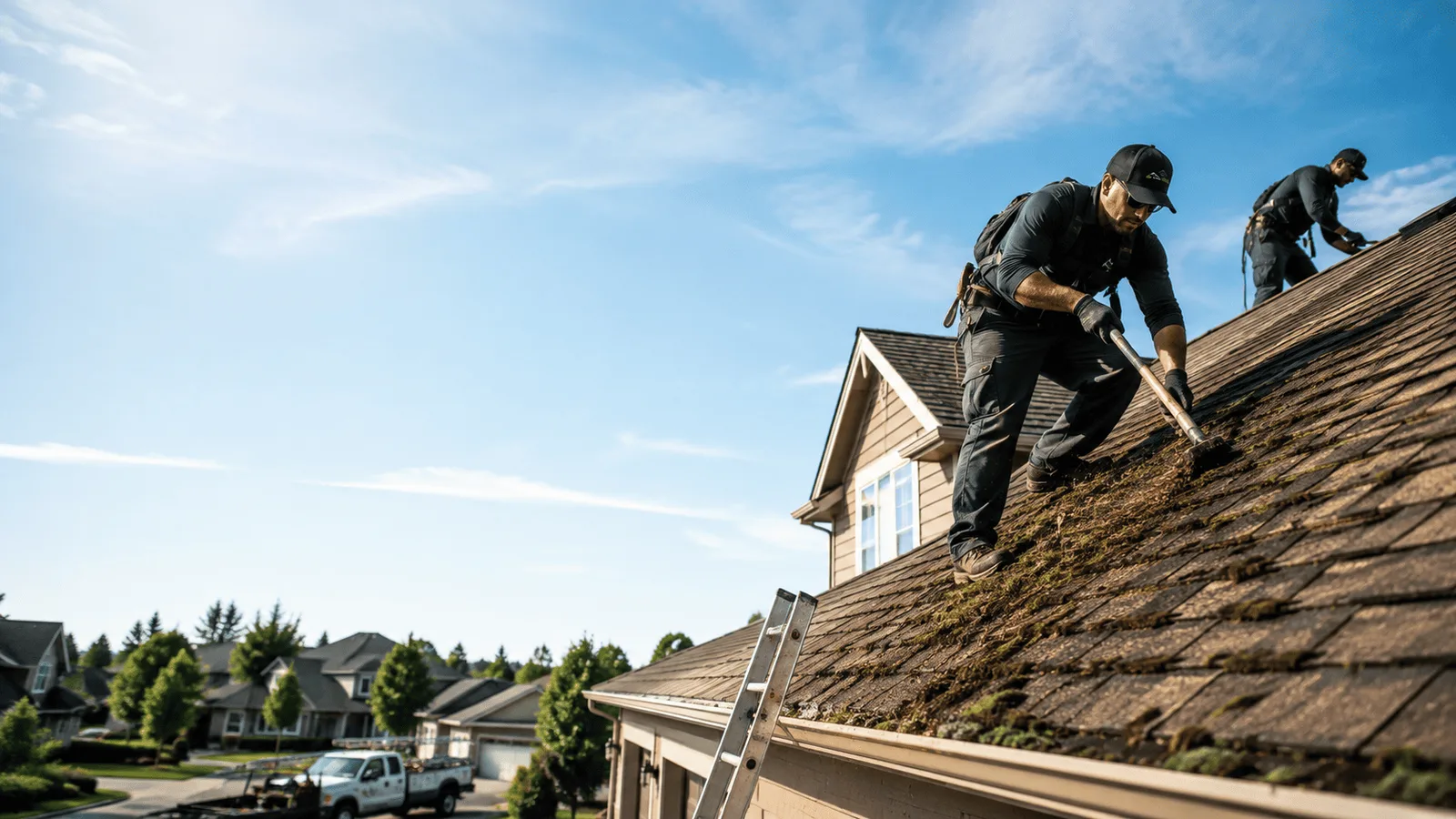 Roof Moss Removal in Camden, TX near me